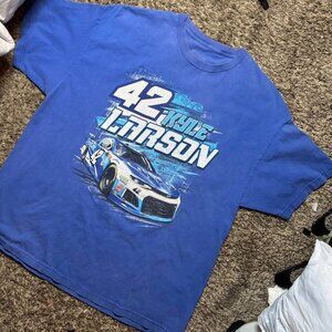 NASCAR Men's Blue T-shirt